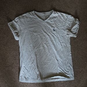 Polo by Ralph Lauren Gray Short Sleeve Tee Medium